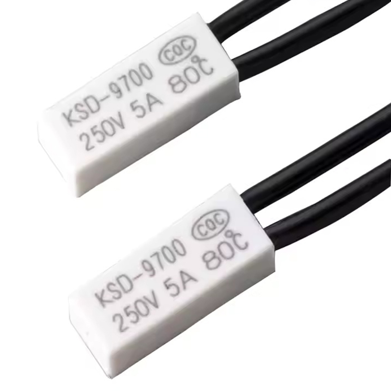 KSD9700バラスト用のバイメタルサーモスタット温度スイッチ KSD9700バラスト用のバイメタルサーモスタット温度スイッチ